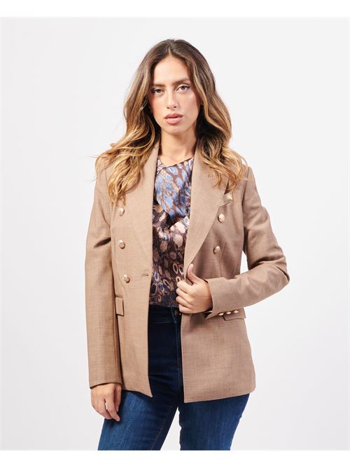 Veste croisée Yes Zee en viscose mélangée YES ZEE | G029-K9000226